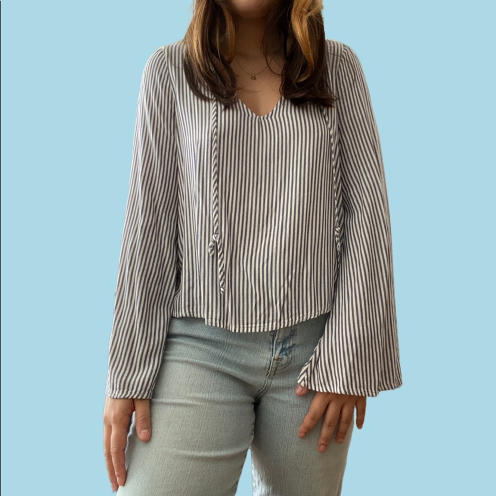 Mossimo Striped Blouse